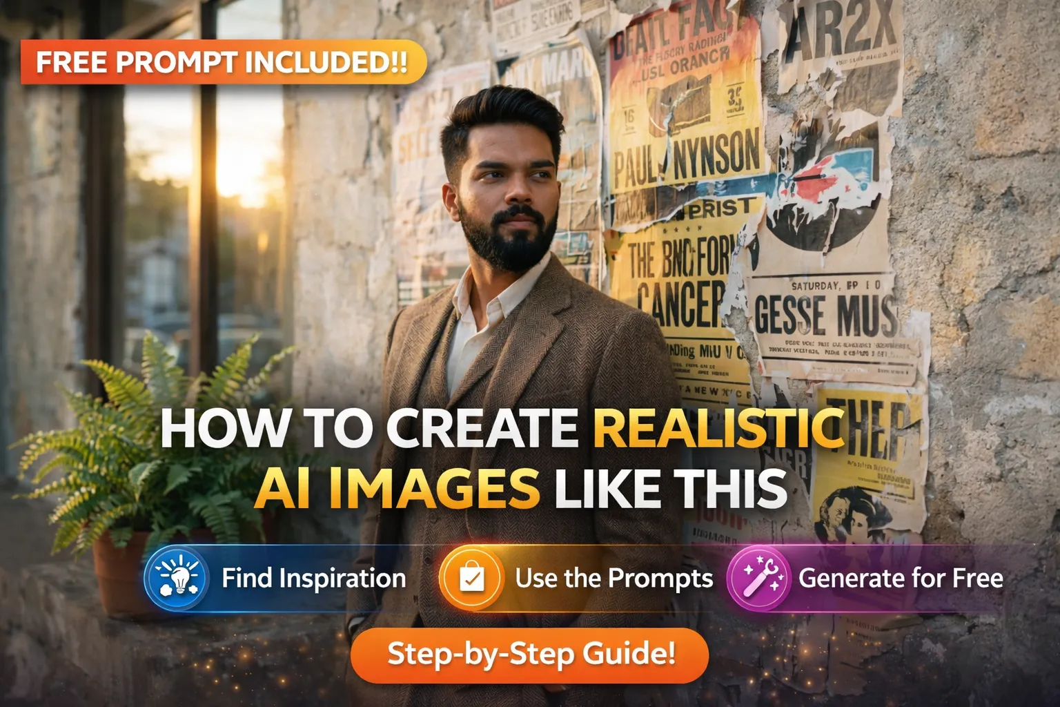 Apni Photo ko Hollywood Movie Still Mein Kaise Badle? AI Master Prompt